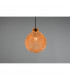 Sprout Modern Wire Frame Pendant Ceiling Light natural finish-3