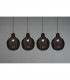 Sprout Modern 4 Light Bar Pendant Ceiling Light Black-5
