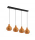 Sprout Modern 4 Light Bar Pendant Ceiling Light natural finish-1