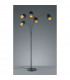 Tommy Modern 5 Light Multi Arm Floor Lamp Black Matt with Footswitch-2