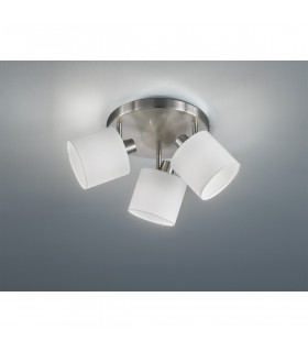 Tommy Modern 3 Light Ceiling Spotlight Clusters Nickel Matt-1