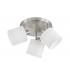 Tommy Modern 3 Light Ceiling Spotlight Clusters Nickel Matt-2