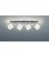 Tommy Modern 4 Light Ceiling Spotlight Bar Nickel Matt-1
