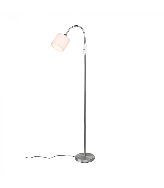 Tommy Modern Floor Lamp Nickel Matt-1