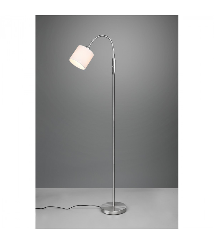 Tommy Modern Floor Lamp Nickel Matt-2