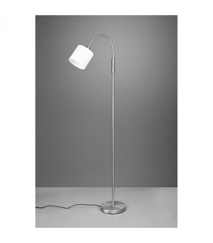 Tommy Modern Floor Lamp Nickel Matt-3