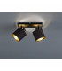 Tommy Modern 2 Light Twin Ceiling Spotlight Black Matt-2