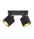 Tommy Modern 2 Light Twin Ceiling Spotlight Black Matt-3
