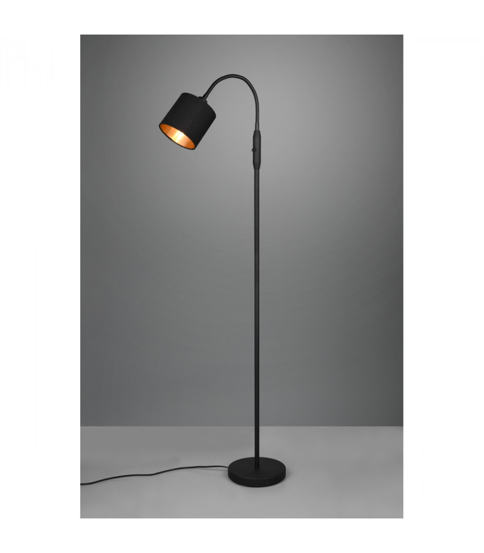Tommy Modern Floor Lamp Black Matt-2
