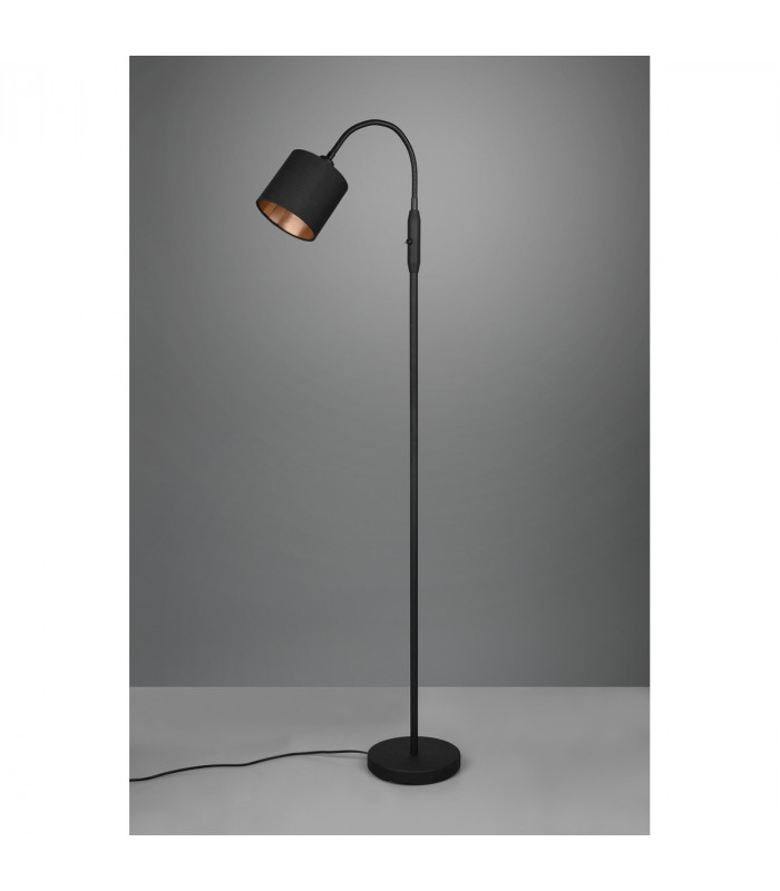 Tommy Modern Floor Lamp Black Matt-3