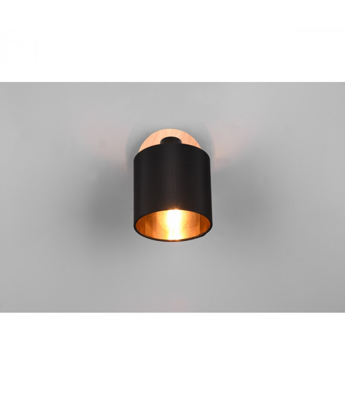 Tommy Modern Single Spotlight Wood coloured-4