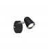 Toulouse Modern Single Spotlight Black Matt 3000K-3