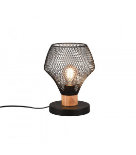 Valeria Modern Table Lamp Black Matt-1