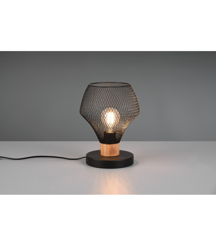 Valeria Modern Table Lamp Black Matt-2