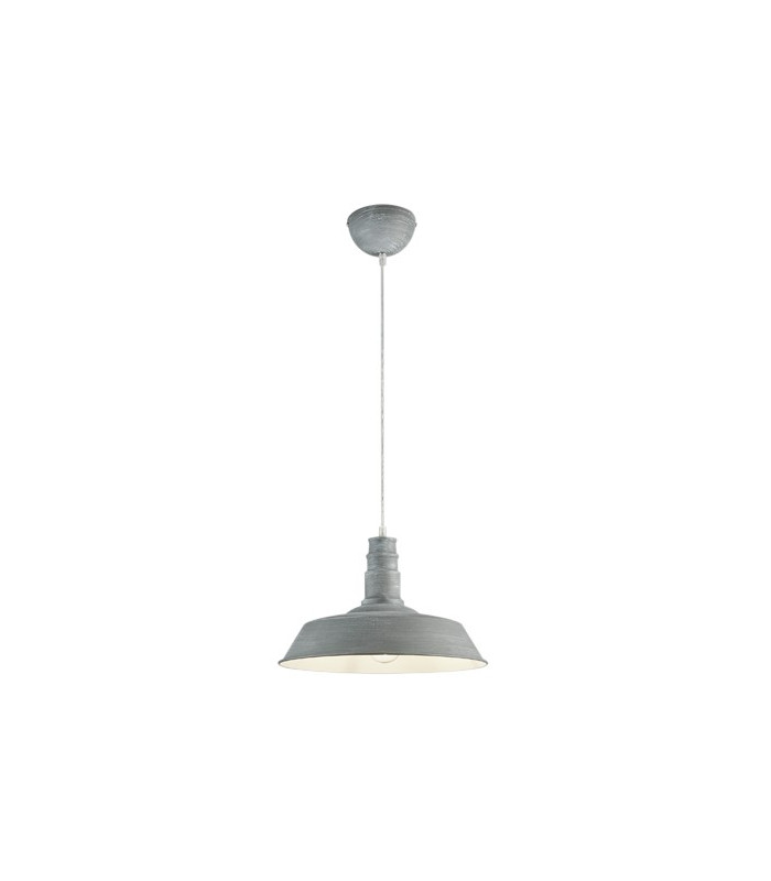 Will Modern Dome Pendant Ceiling Light concrete look-3