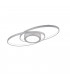 Galaxy Modern LED Semi Flush Light Titanium 3000K-1
