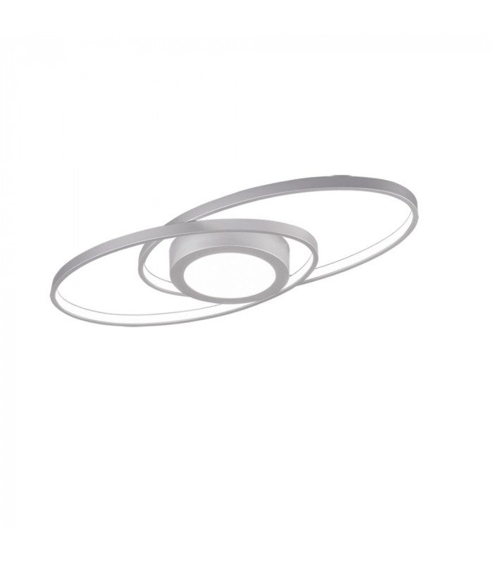 Galaxy Modern LED Semi Flush Light Titanium 3000K-1