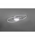 Galaxy Modern LED Semi Flush Light Titanium 3000K-3