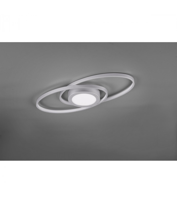 Galaxy Modern LED Semi Flush Light Titanium 3000K-3