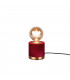 Judy Modern Cylindrical Table Lamp Red-1