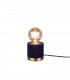 Judy Modern Cylindrical Table Lamp Blue-1