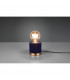 Judy Modern Cylindrical Table Lamp Blue-2