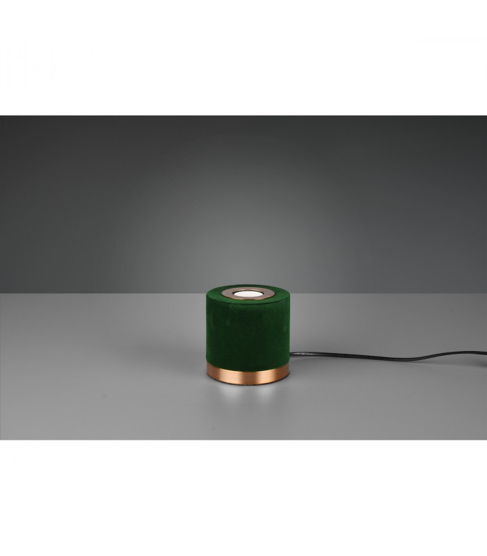 Judy Modern Cylindrical Table Lamp Green-4