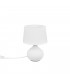 Martin Modern Table Lamp with Round Tapered Shade White-1