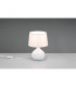 Martin Modern Table Lamp with Round Tapered Shade White-3