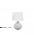 Martin Modern Table Lamp with Round Tapered Shade Cappucino-1