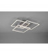 Mobile Modern LED Semi Flush Light Nickel Matt 2700-6000K Remote control-2