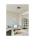 Mobile Modern LED Semi Flush Light Nickel Matt 2700-6000K Remote control-6