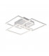 Mobile Modern LED Semi Flush Light White Matt 2700-6000K Remote control-1