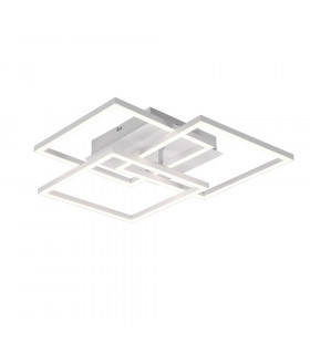 Mobile Modern LED Semi Flush Light White Matt 2700-6000K Remote control-1