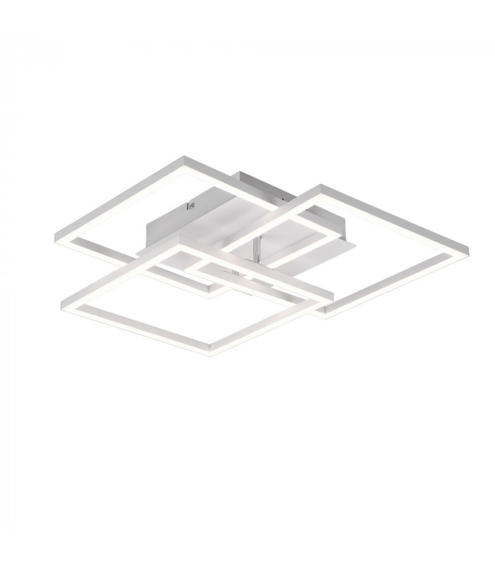 Mobile Modern LED Semi Flush Light White Matt 2700-6000K Remote control-1