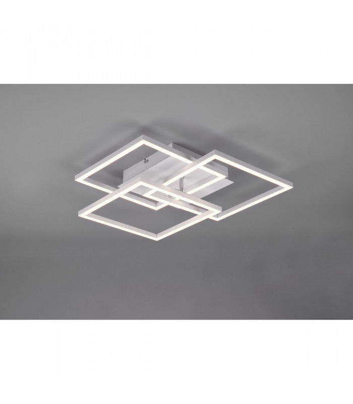 Mobile Modern LED Semi Flush Light White Matt 2700-6000K Remote control-2