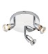 3 Light Adjustable Spotlight Chrome, GU10 - 1