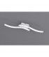 Route Modern 2 Light LED Semi Flush Light White Matt 4000K-2