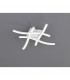 Route Modern 4 Light LED Semi Flush Light White Matt 4000K-2