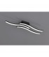 Route Modern 3 Light LED Semi Flush Light Black Matt 3000K-2