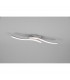 Route Modern 2 Light LED Semi Flush Light Nickel Matt 4000K-2