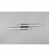 Route Modern 2 Light LED Semi Flush Light Black Matt 4000K-5
