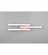 Route Modern 3 Light LED Semi Flush Light Rose gold 4000K-3