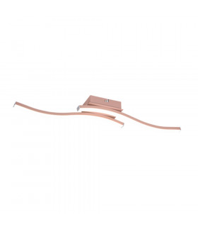 Route Modern 2 Light LED Semi Flush Light Rose gold 4000K-1