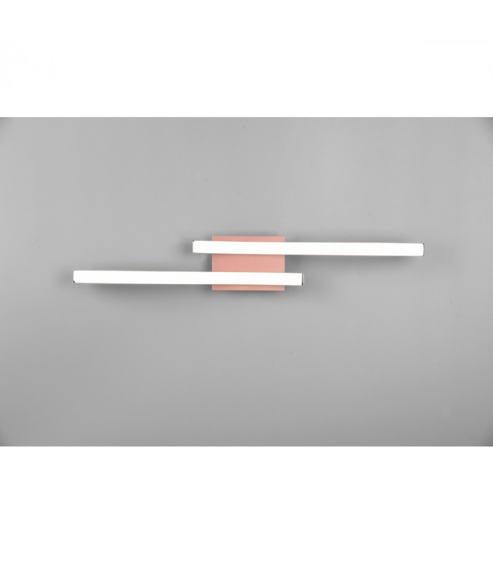 Route Modern 2 Light LED Semi Flush Light Rose gold 4000K-3
