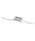 Route Modern 2 Light LED Semi Flush Light Nickel Matt 3000K-2