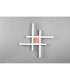 Route Modern 4 Light LED Semi Flush Light Rose gold 4000K-3
