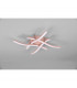 Route Modern 4 Light LED Semi Flush Light Rose gold 4000K-4