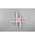 Route Modern 4 Light LED Semi Flush Light Rose gold 4000K-5