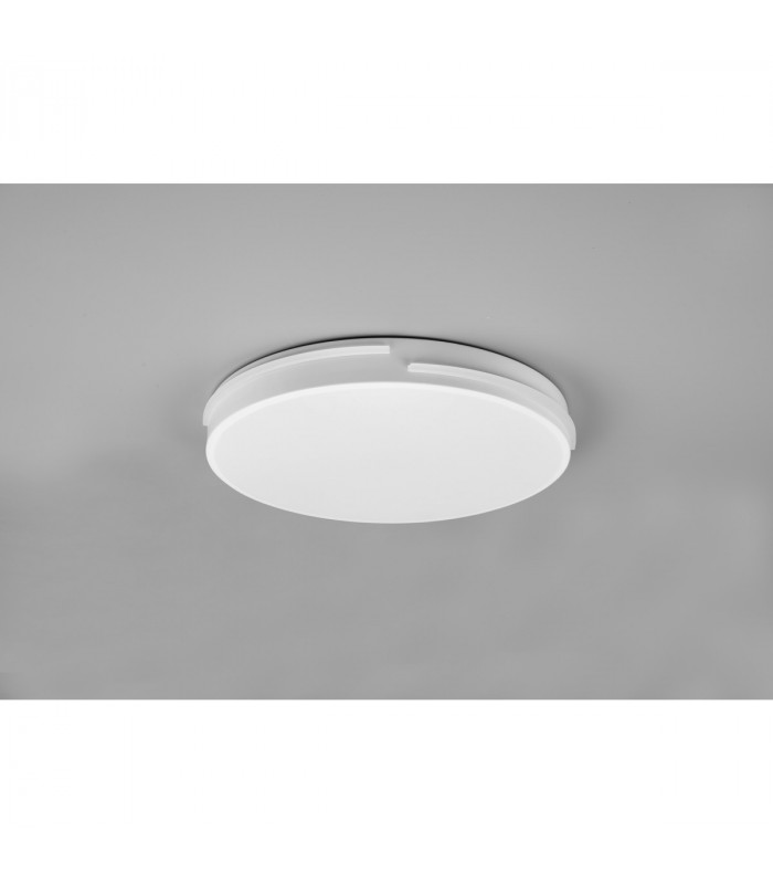Tacoma Modern Flush Ceiling Light White Matt 2700-6500K Remote control-4